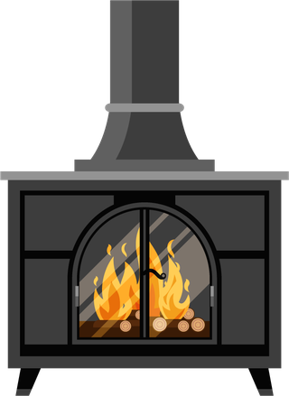 firein-fireplace-flat-illustration-782774