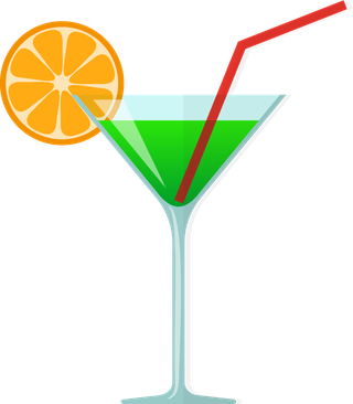 flatalcohol-cocktail-with-glass-cup-95189