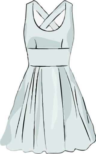 flowergirl-fashion-skirt-art-watercolor-vector-88015