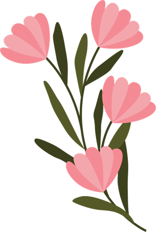 simplepink-flowers-illustration-679345