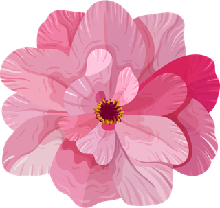 flowersicons-branch-petals-sketch-classical-colorful-design-33880