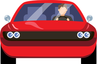 frontview-people-driving-cars-cartoon-vector-illustration-set-collection-female-male-drivers-alone-280977