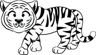 funnycute-tiger-cub-vector-illustration-22438