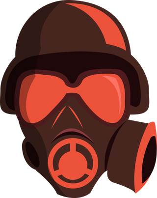 gasmask-protection-masks-icon-brown-design-various-shapes-isolation-122108