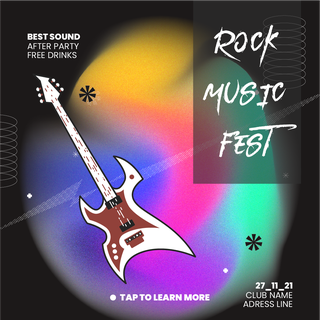 musicfestival-music-event-gradient-texture-instagram-post-template-122398