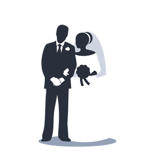 graywedding-couples-silhouettes-32043