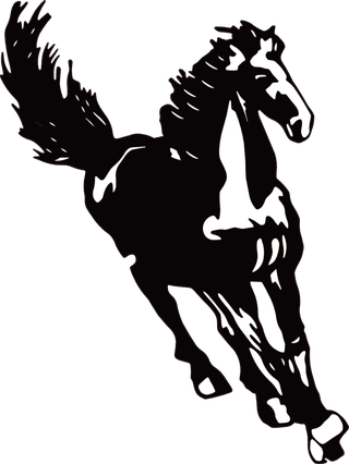 horseblack-and-white-horse-clip-art-pictures-346381