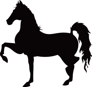 horseblack-and-white-horse-clip-art-pictures-265383