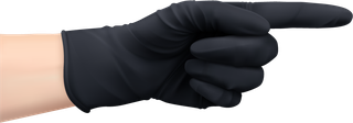humanhands-protective-gloves-black-yellow-colors-realistic-set-isolated-illustration-419623