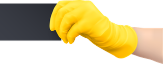humanhands-protective-gloves-black-yellow-colors-realistic-set-isolated-illustration-805331