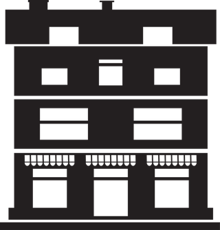 isolatedbuildings-houses-silhouette-178848