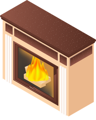 isometricdifference-type-of-fireplace-illustration-283692