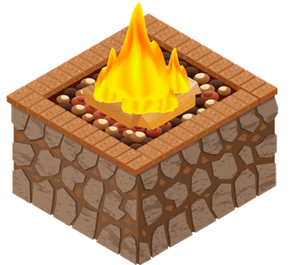 isometricdifference-type-of-fireplace-illustration-292690