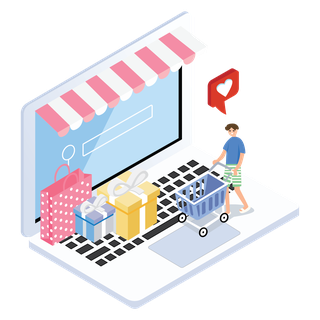 isometriconline-shopping-experience-e-commerce-illustration-546867