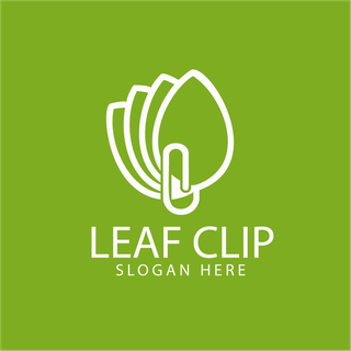 leafpaper-clip-logo-business-branding-template-designs-inspiration-isolated-white-background-693013