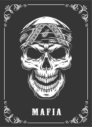 mafiaemblem-gangster-skull-mafia-cards-game-297394