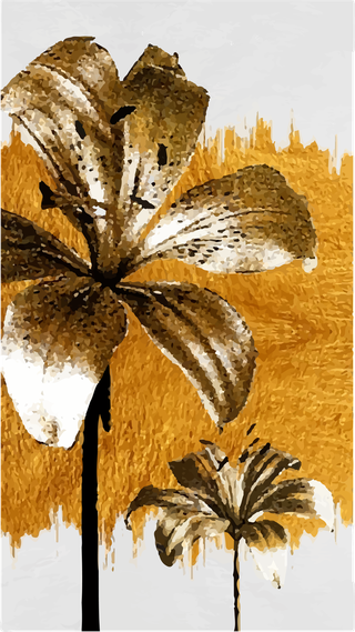 moderngold-painting-abstract-flower-texture-531206