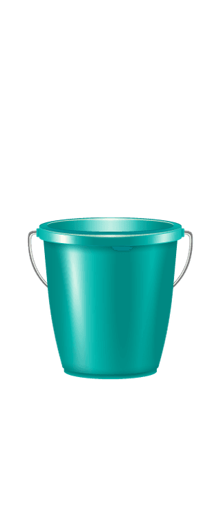 nineisolated-realistic-buckets-icon-set-plastic-metallic-different-needs-illustration-731338