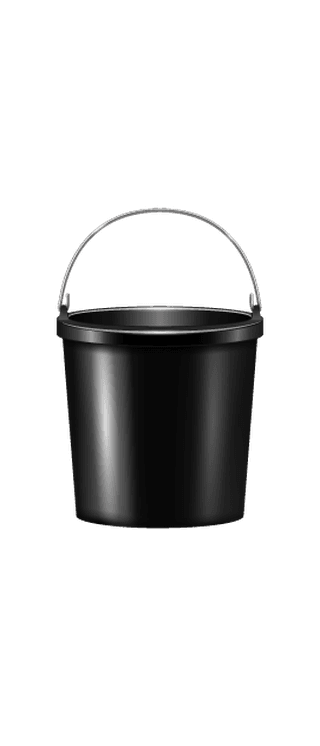nineisolated-realistic-buckets-icon-set-plastic-metallic-different-needs-illustration-800581