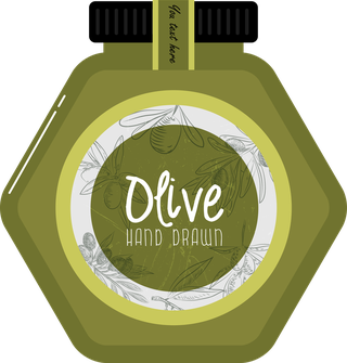oliveproducts-advertising-banner-handdrawn-flat-decor-575892