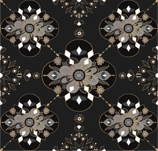 orientalmandala-black-tile-pattern-background-collection-907721