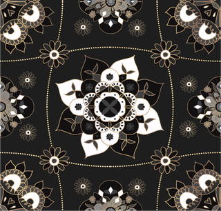 orientalmandala-black-tile-pattern-background-collection-123491
