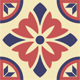 patterndesign-elements-symmetrical-petals-sketch-retro-design-947729