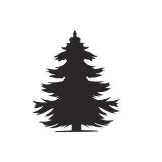 pinetree-and-plant-silhouette-932078