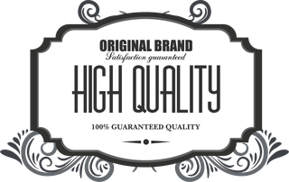 qualityidentity-label-templates-elegant-retro-calligraphic-decor-945105