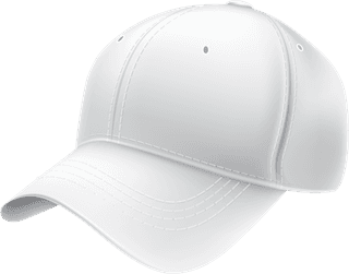 realisticillustration-white-black-textile-baseball-cap-front-back-side-view-517169