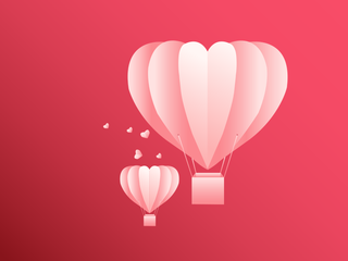 heartshaped-hot-air-balloons-in-paper-cut-style-806052