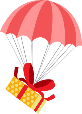giftbox-parachute-icon-430364