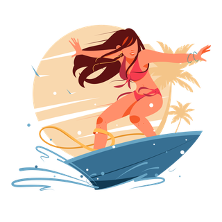 surfinggirl-summer-surfing-scene-for-beach-enthusiasts-647718