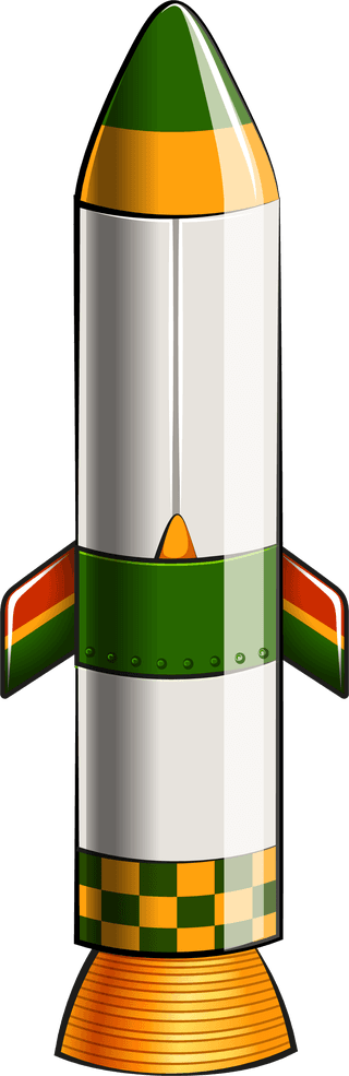 rocketillustration-of-a-group-of-colorful-rockets-on-a-white-background-657790