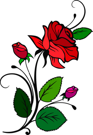 roseflower-branch-beautiful-red-vector-flower-826197