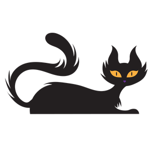 scaryblack-cat-with-yellow-eyes-214365