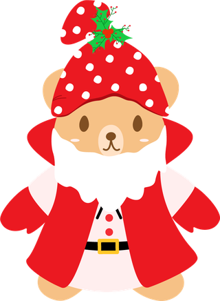 setcute-teddy-bear-with-different-hat-tree-fox-449989