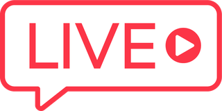 setof-live-streaming-icons-red-symbols-and-buttons-of-live-448797