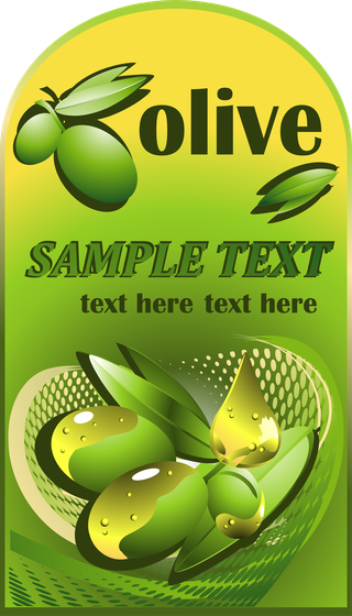 setof-olive-oil-label-stickers-vector-939663