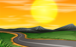setof-sunset-scene-illustration-966282