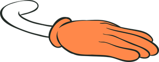 cartoonorange-hands-with-difference-pose-721407