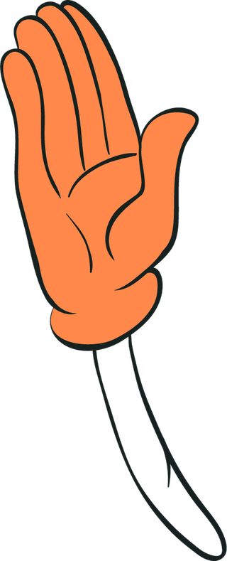 cartoonorange-hands-with-difference-pose-750600