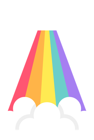 simplecolorful-rainbow-element-illustration-652131