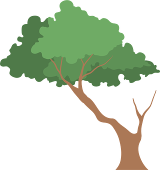 simpleflat-old-tree-element-illustration-846684