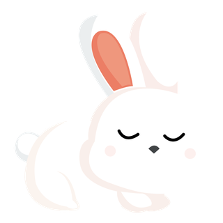 sleepingwhite-rabbit-in-dreamscape-illustration-514550
