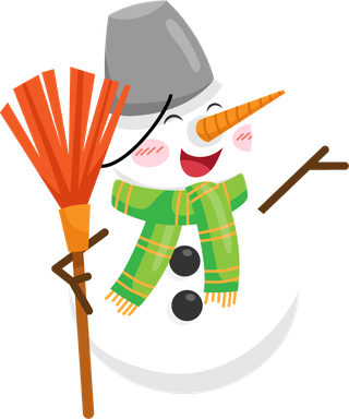 snowmancharacters-in-various-poses-and-scenes-merry-357590