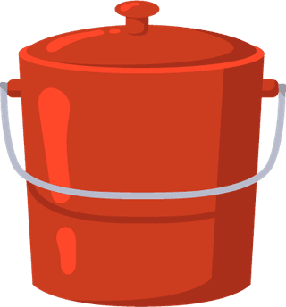 steelplastic-buckets-flat-illustration-cartoon-metal-containers-pails-water-521340