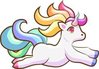 unicornrainbow-set-of-rainbow-unicorn-cartoons-isolated-on-white-background-695902