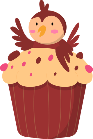 vectorcupcakes-yummy-dessert-decorated-candle-candy-creme-chocolate-403635