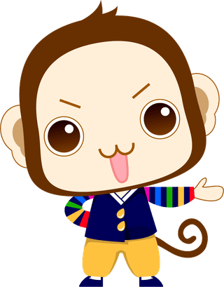 cutecartoon-monkey-character-178381